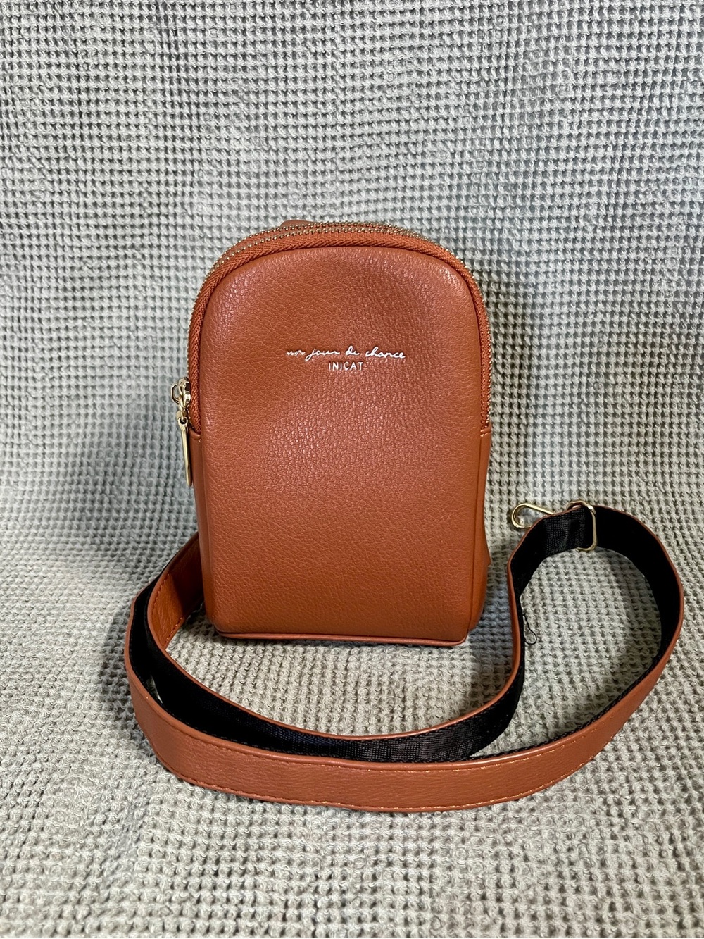 Inicat Compact Crossbody Bag in Brown